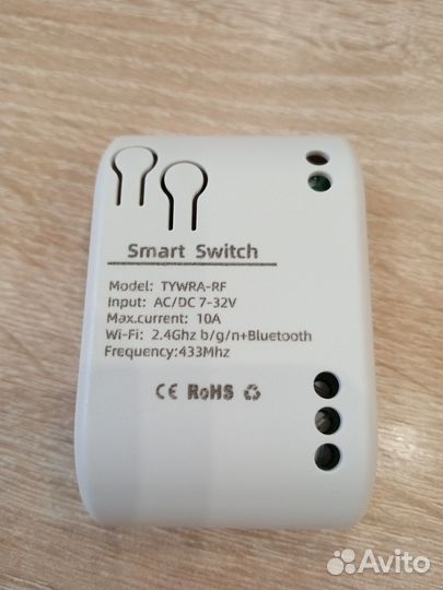 Умный дом реле 1 канал, Tuya, Google, 7-32V