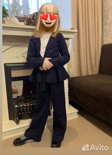 Школьный костюм 116, для девочки