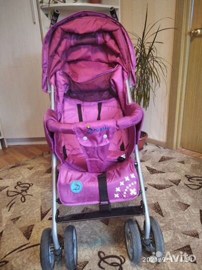 Прогулочная коляска трость бу
