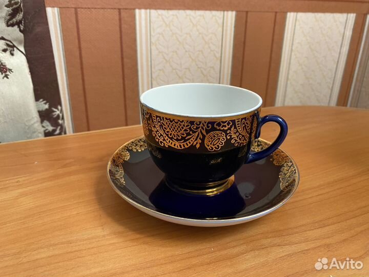 Чайная пара лфз кобальт
