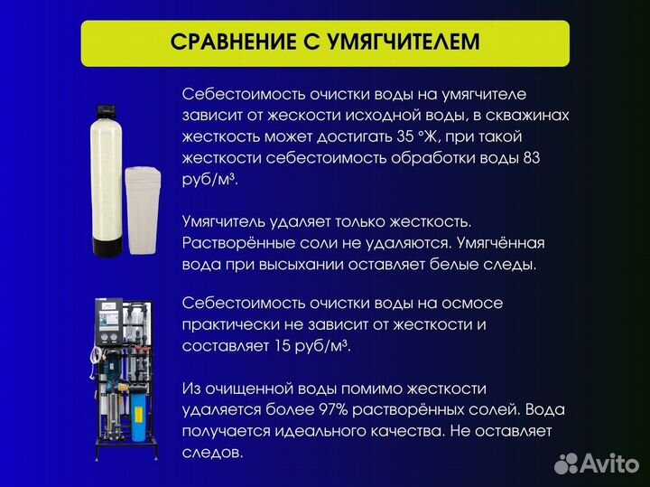 Обратный осмос для автомойки