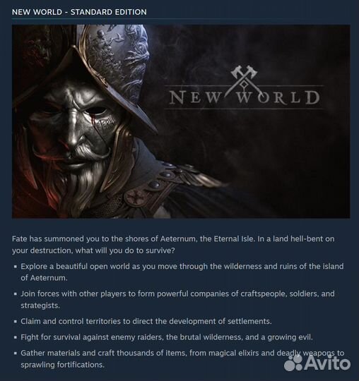 New World / Нью Ворлд (Steam)