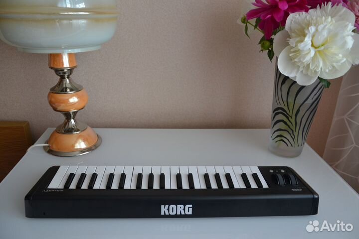 Korg microkey 37 (Midi клавиатура, Клавиши)