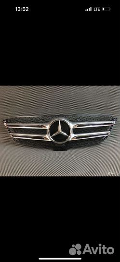 Решётка радиатора mersedes gle 166