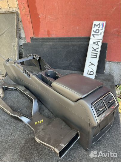 Кожаная центральная консоль a4 b8 a5 8t