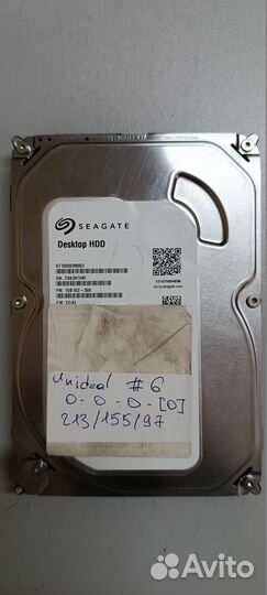Б/У Жесткий диск HDD #6 Seagate Desktop HDD