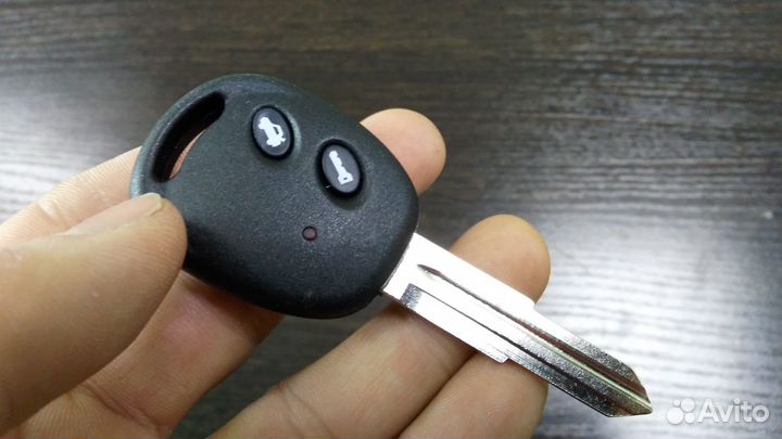 Ключ Шевроле Спарк Авео на 2 кнопки