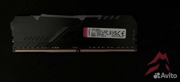 Оперативная память Kingston fury Beast Black ddr4