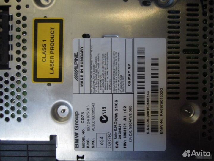 Магнитофон Bmw 3-Series E90