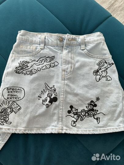 Джинсовая юбка для девочки