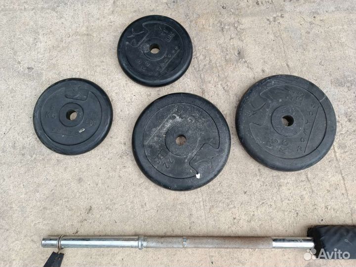 Штанга гриф блины