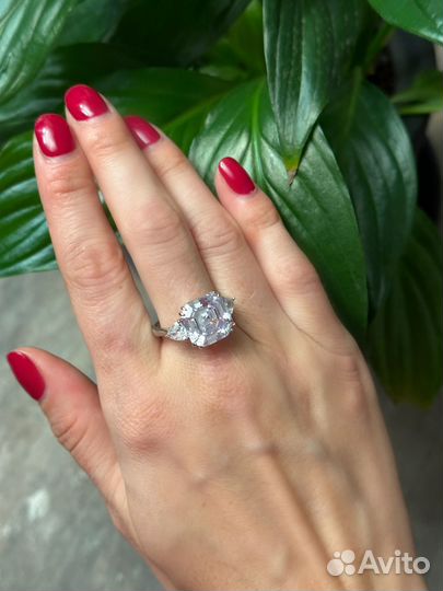 Набор серьги и кольцо