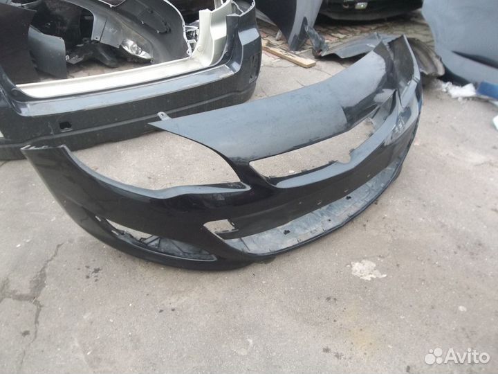 Opel Astra J Опель Астра 11-13 бампер передний N2
