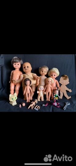 Куклы гдр времен СССР 11 штук