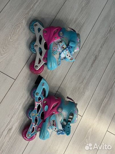 Роликовые коньки раздвижные