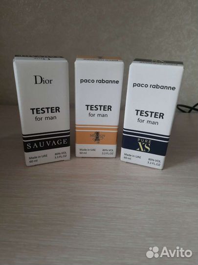Парфюмерия тестеры