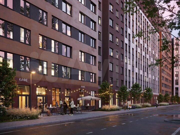 2-к. квартира, 57,3 м², 8/12 эт.