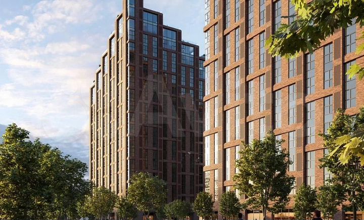 3-к. апартаменты, 121,9 м², 19/19 эт.