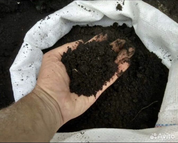 Чернозем в мешках