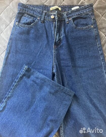 Джинсы женские широкие