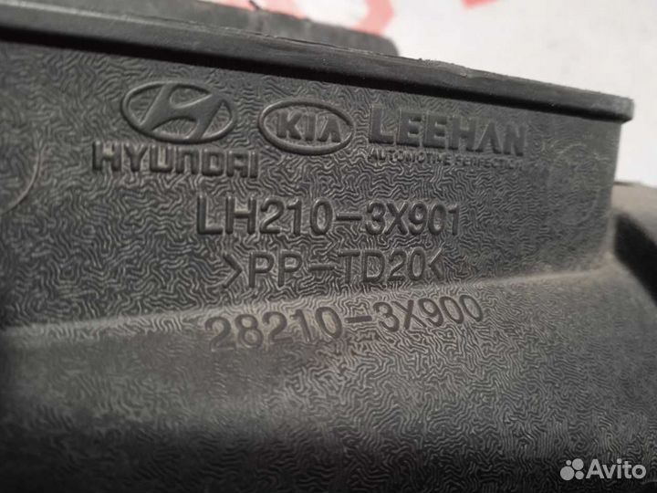 Воздухозаборник (внутри) Hyundai-Kia 28210-3X900 Б