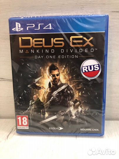 Deus Ex Mankind Divided Day One Edition Sony Ps4
