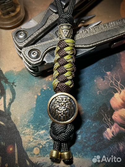 Темляк на нож Велес
