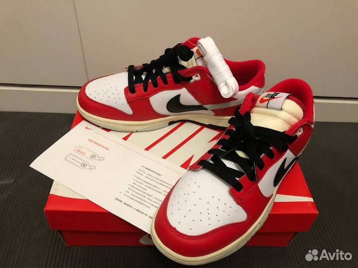 Nike Dunk Low Retro PRM Chicago Split