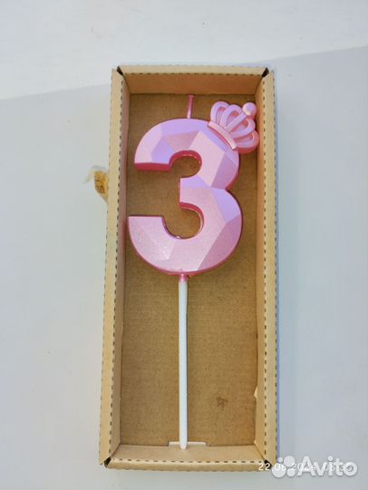 Свеча для торта