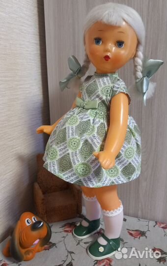 Кукла Ирина паричковая СССР