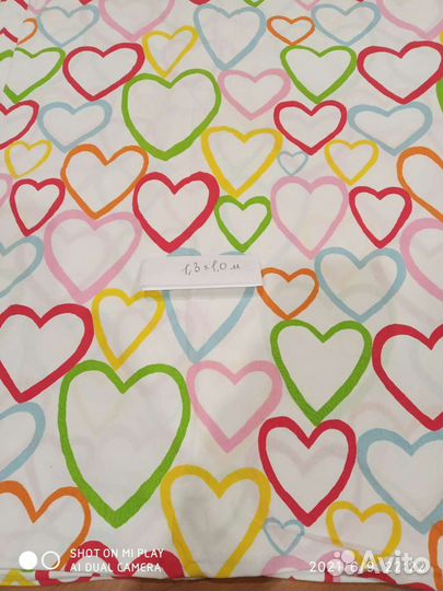 Детское постельное белье хлопок 100, мало б/у