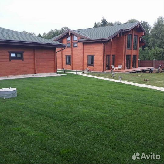 Рулонный газон спортивный