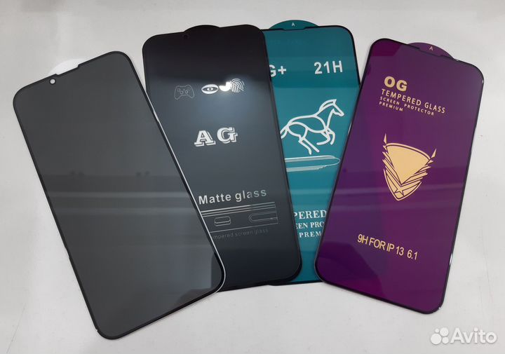 iPhone 13/13Pro/14 Защитное стекло
