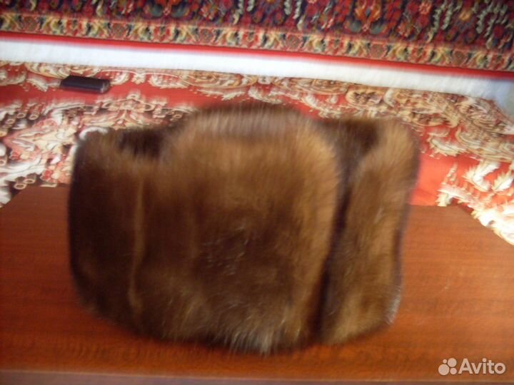Норковая шапка размер 58-59