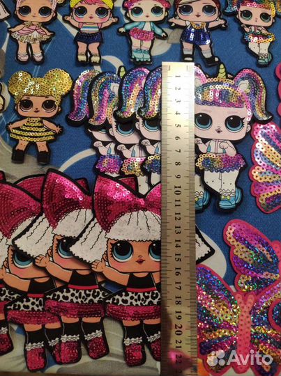 Нашивка заплатка для одежды Лол