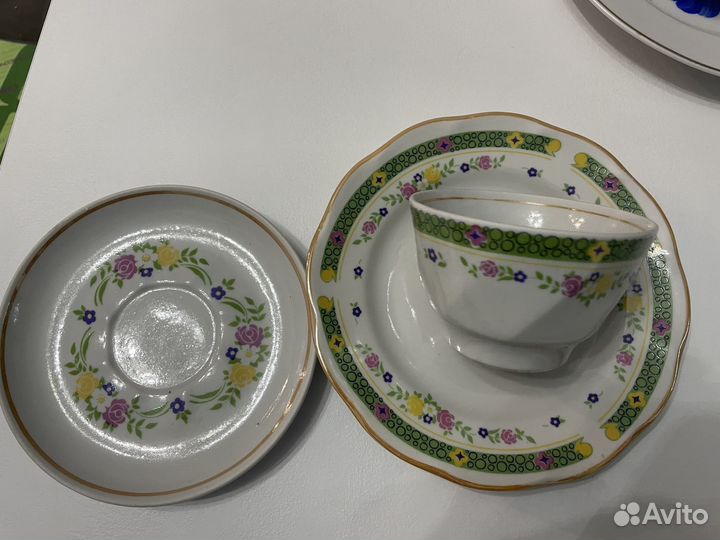 Чайное трио рига СССР