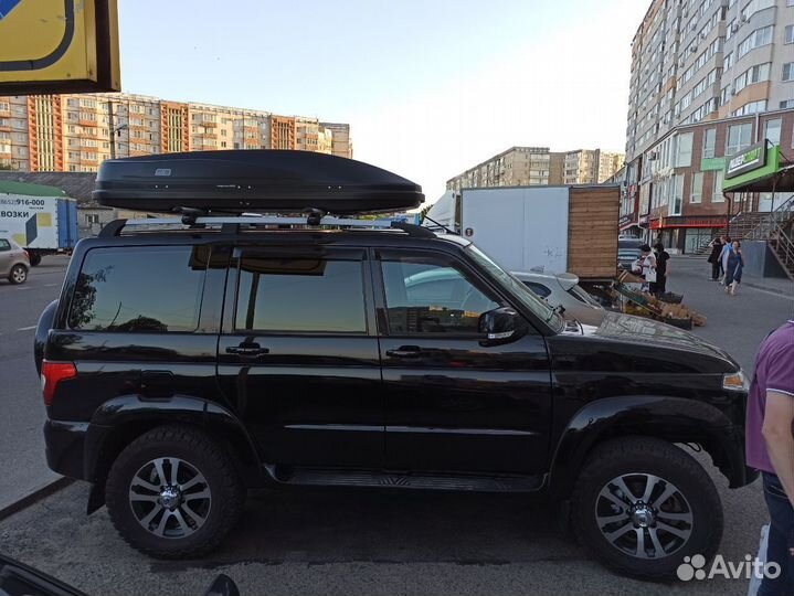 Автобокс на крышу УАЗ Патриот 580 литров