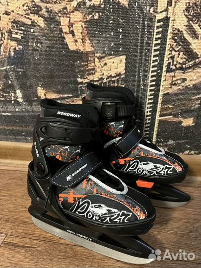 Коньки раздвижные для мальчиков р. 26-30