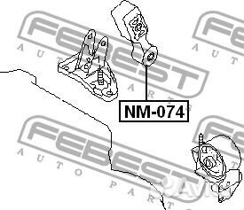 Опора двигателя