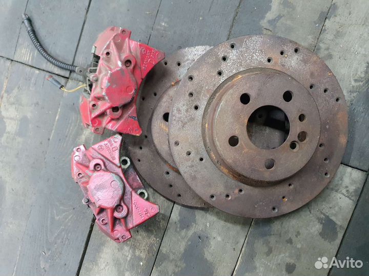 Тормоза Mercedes S 220