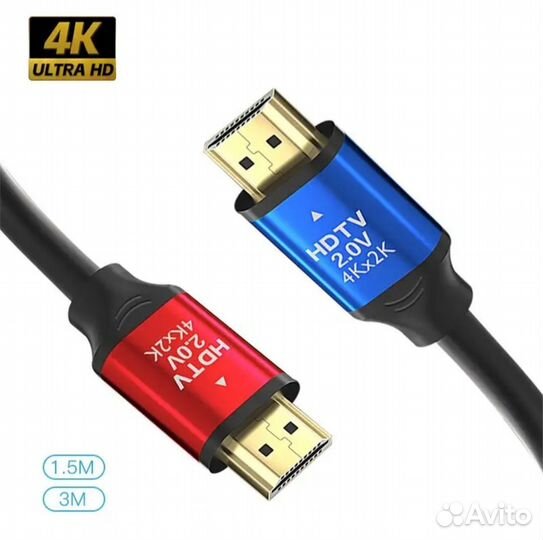 Кабель цифровой hdmi 1.8 м 8K DP