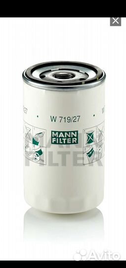 Фильтр масляный Mann W71927