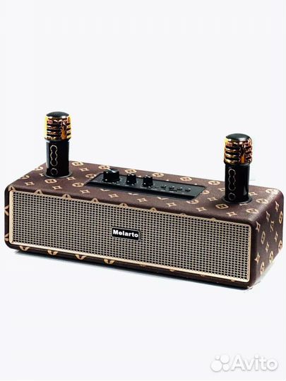 Портативная колонка с микрофонами