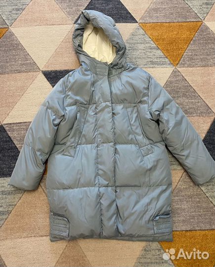 Куртка на пуху zara на девочку рост152