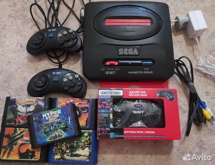 Приставка Sega 16bit
