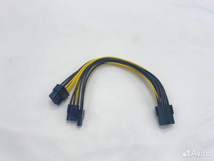 Переходник с gpu на 8 pin на 2*8 pin для майнинга