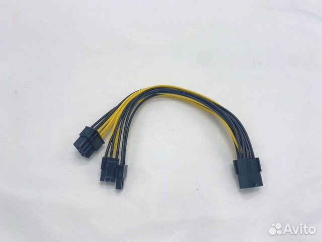 Переходник с gpu на 8 pin на 2*8 pin для майнинга