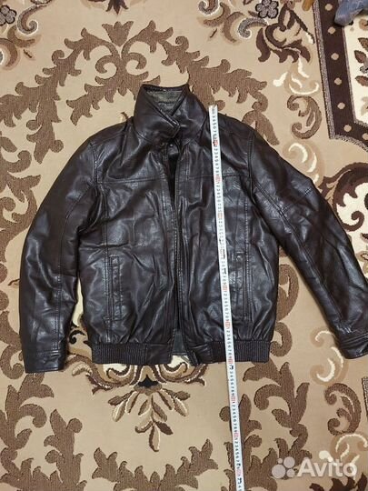 Куртка кожаная мужская