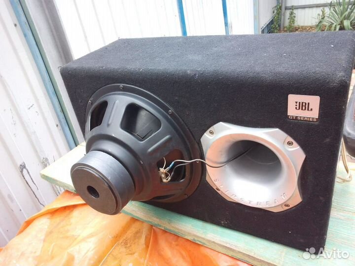 Сабвуфер JBL 1100 Вт+Усилитель DLS 4 канальный