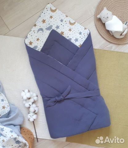 Конверт на выписку, одеяло, плед, весна, лето